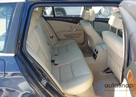 2008 BMW 535Xi z USA, uszkodzony, nr VIN WBAPT73568CX01509